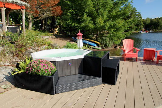 Accessorise Your Hot Tub With Surround Furniture