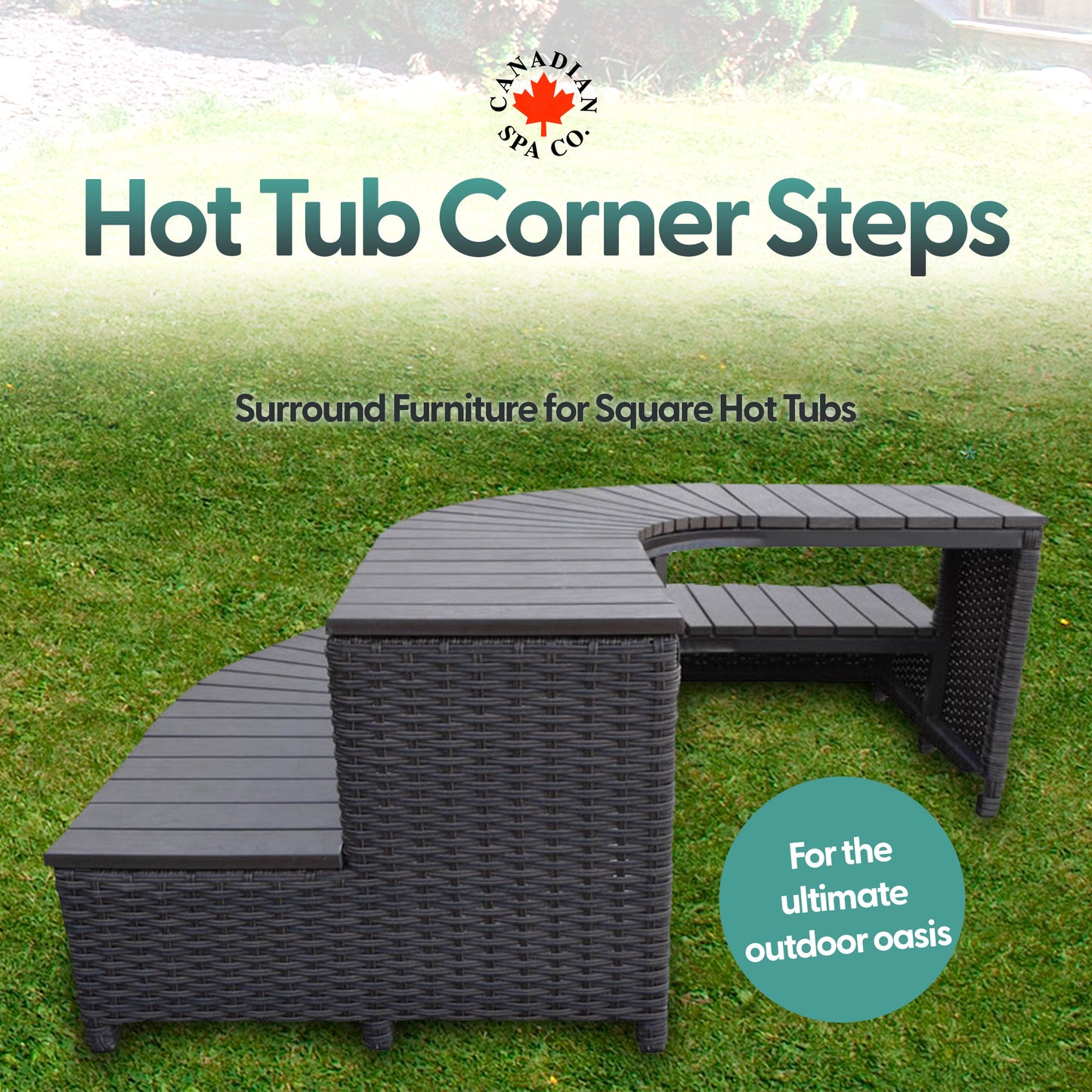 Corner Step - Square Surround Furniture