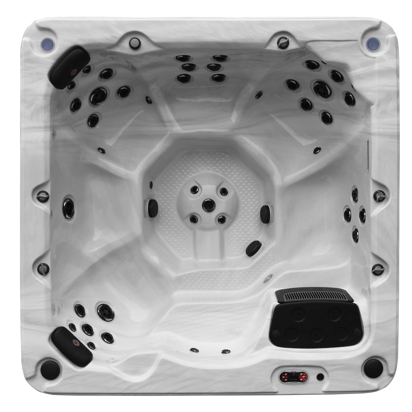 Victoria AI Hot Tub | 6-7 Person 44-Jet | 219 x 219 cm